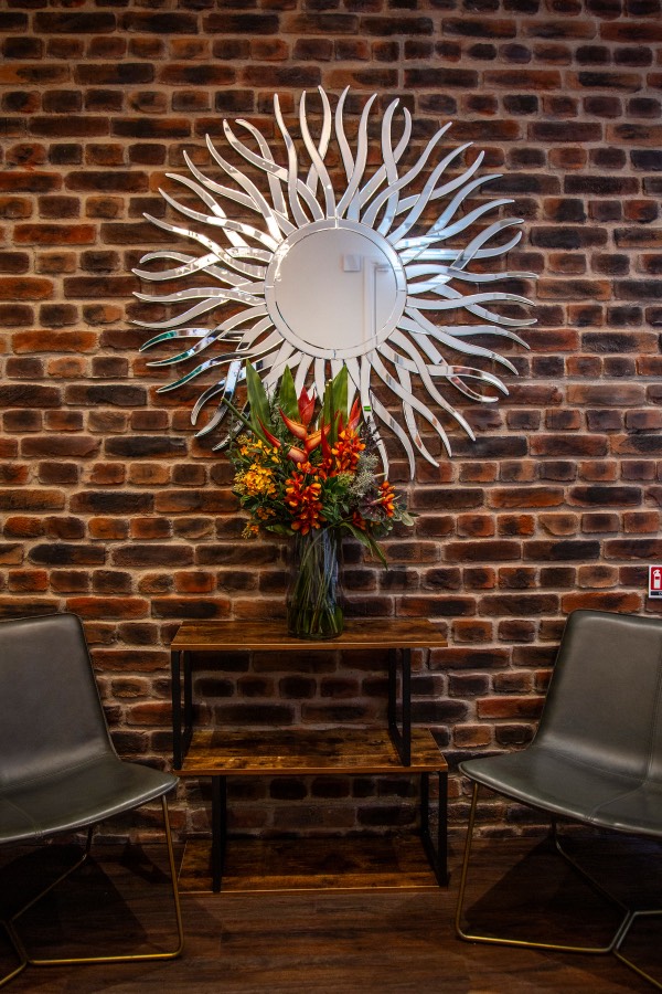 Waiting area at Covent Garden Dental Spa